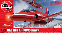 Сборная модель из пластика А Самолет RED ARROW HAWK (1/72) Airfix
