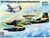 02889 Американский лёгкий штурмовик A-37B Dragonfly 1:48 Трумпетер