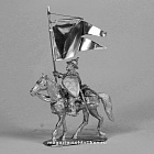 Сборная фигура из металла Русский дружинник со стягом, 28 мм, Figures from Leon (L001) (L001)