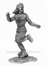 Миниатюра из олова 646 РТ Танцующая девушка, 54 мм, Ратник - фото
