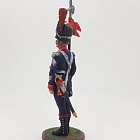 Миниатюра из олова Старший сержант 2-ой орлоносец 7-го лёгкого полка, 1809г, 54 мм, Студия Большой полк (БП0505.12.03.54) (БП0505.12.03.54)