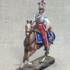 Миниатюра из олова Офицер гвардейских польских улан, Франция, 54 мм, Студия Большой полк (ИЛ2383.12.03.54) (ИЛ2383.12.03.54)