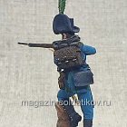 Австрийский егерь, 1805 год, 54 мм, Студия Большой полк (ИЛ0843.12.08.55) (ИЛ0843.12.08.55 )