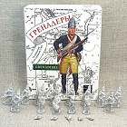 Фигурки из металла Гренадеры (14 фигур) 28 мм, АРЕС и STP-miniatures (RA-29) (RA-29)