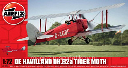 Сборная модель из пластика Самолет DH Tiger Moth Civil 1(1:72) Airfix (1024 А) (1024 А)