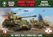 M4E3E8 Easy Eight (x5), (15мм) Flames of War. Wargames (игровая миниатюра) - фото