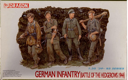 6025 К German Infantry Battle of the Hedgerows 1944 1/35 Dragon (Q445-006) (Q445-006)
