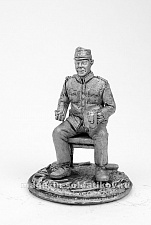 Миниатюра из олова 282 РТ Бравый солдат, 54 мм, Ратник - фото