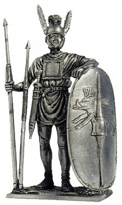 Миниатюра из металла 160. Римский легионер III век до н.э. EK Castings