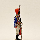 Миниатюра из олова Офицер 15-го легкого гусарского полка Короля, 1808-13 гг., Студия Большой полк (ИЛ0528.12.04.54) (ИЛ0528.12.04.54)