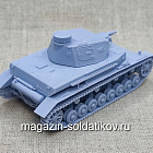 Cредний танк T-IV (Pz.Kpfw.IV Ausf.F) (Германия) 1/56 3Д Корнукопия (552-033) (552-033)