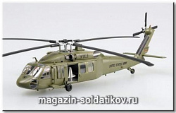 Масштабная модель в сборе и окраске Вертолёт UH-60A, 1:72 Easy Model (37017) (37017)