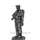 Миниатюра из олова Краснофлотец парашютист-десантник, 1941г.СССР, 54мм. EK Castings (WW2-85) (WW2-85)