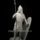 Сборная миниатюра из смолы Копейщик, Ассирия, V век до н.э., 54 мм, TRILOKA miniatures (TLK-54-040) (TLK-54-040)