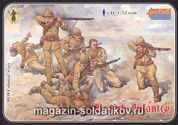 Солдатики из пластика Британская пехота 1898-1902 (1/72) Strelets (038) (038)