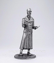 Миниатюра из олова 314 РТ Поручик Лукаш, 54 мм, Ратник - фото