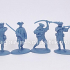 Солдатики из пластика Колониальный минитмен (Colonial minutemen), 16 фигур, 1:32, LOD Enterprises (LOD004) (LOD004)