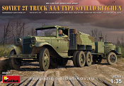35257 Советский грузовой автомобиль типа AAA с полевой кухней MiniArt (1/35)