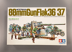 35017 Немецкая зенитная пушка 8,8 cm Flak 36/37 Tamiya (Q382-115) (Q382-115)