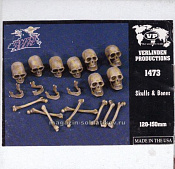 Skulls & Bones 120 mm Verlinden - фото