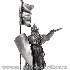 Миниатюра из олова Рыцарь - крестоносец XII-XIII вв 54 мм, Runecraft Солдатики Публия