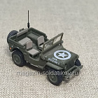 Американский армейский военный автомобиль Джип Виллис (QGM-094) (QGM-094)