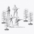 Солдатики из пластика Игровой набор «Поисковый отряд», Биплант (12056) (12056)