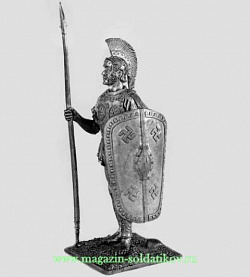 Миниатюра из олова Италик-самнит, 320 г. до н.э, 54 мм, Россия