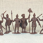 Фигурка из пластика Римские легионеры, набор из 8 фигур, 65 мм АРК моделс