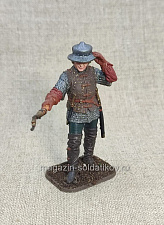 Европейский артиллерист XIV-XV вв. 54 мм - фото