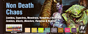 Набор модельных красок 8 шт.: Non Death Chaos Vallejo - фото