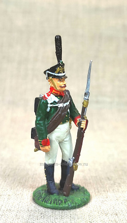 №1 - Рядовой лейб-гвардии Преображенского полка, 1812 г.
