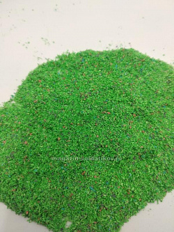 Материалы для создания диорам Присыпка мелкая (имитация травы) летний луг, Dasmodel