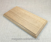 Подставки для фигур и диорам Подставка из дуба 140х270 мм, Магазин Солдатики - фото