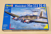 Сборная модель из пластика Самолет 04377 Heinkel He 111 H-6 1:72 Revell - фото