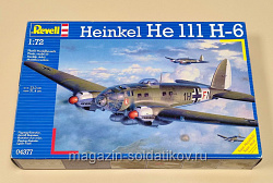 Сборная модель из пластика Самолет 04377 Heinkel He 111 H-6 1:72 Revell (QM-268) (QM-268)