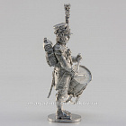 Сборная миниатюра из металла Барабанщик вольтижёрской роты, Франция 1806-1813 гг, 28 мм, Аванпост