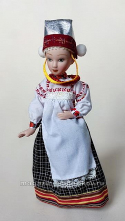 Кукла в летнем костюме Рязанской губернии №17