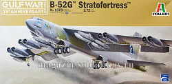 Сборная модель из пластика 1378 ИТ Самолет B-52G Boeing Stratofortress (1:72) Italeri