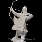 Сборная миниатюра из смолы Персидский пехотинец 75 mm (1:24) Medieval Forge Miniatures (C-75-125) (C-75-125)