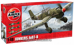 Сборная модель из пластика А Самолет JUNKERS Ju87-B STUKA (1/48) Airfix (5100) (5100)