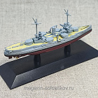 B034 Линейный корабль ВМФ Германской Империи Вестфален (Westfalen) 1:1250 Altaya (602-074) (602-074)