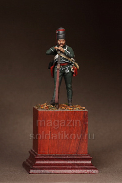 Сборная фигура из смолы SM 5405 Рядовой Свободного корпуса фон Клейста. Пруссия. 1756-1763, 54 мм, SOGA miniatures (SM-5405) (SM-5405)