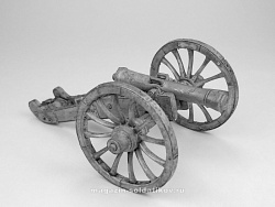 Фигурки из металла ar05 Пушка 6-фунтовая. Франция, 1812 г. EK Castings