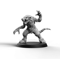 Ratman Zombie, 28 mm Punga miniatures (ARZ) (ARZ)