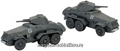 Сборная модель из пластика Sd Kfz 231 (6-rad) x 2 (15мм) Flames of War - фото
