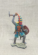 Миниатюра из олова Германский рыцарь, 54 мм - фото