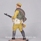 Миниатюра в росписи Рядовой Стрелковых частей Красной Армии, 1941-43 гг. СССР , 1:32, Сибирский партизан (СП093) (СП093)