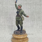 Комбат, капитан пехоты Красной Армии, 1941-43гг. СССР, подставка (MS004) (MS004)