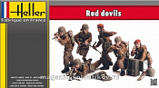 Сборные фигуры из пластика Солдаты Red Devils 1:35 Heller - фото